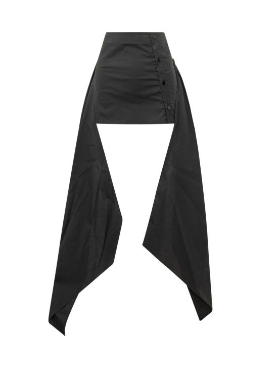 26SS 디 아티코 미디 스커트 260WCR00150CCE002AA 100 BLACK
