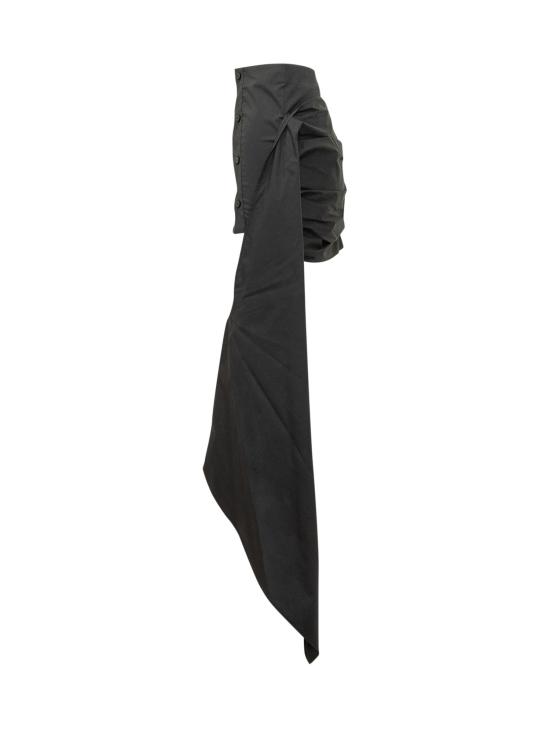 26SS 디 아티코 미디 스커트 260WCR00150CCE002AA 100 BLACK - THE ATTICO