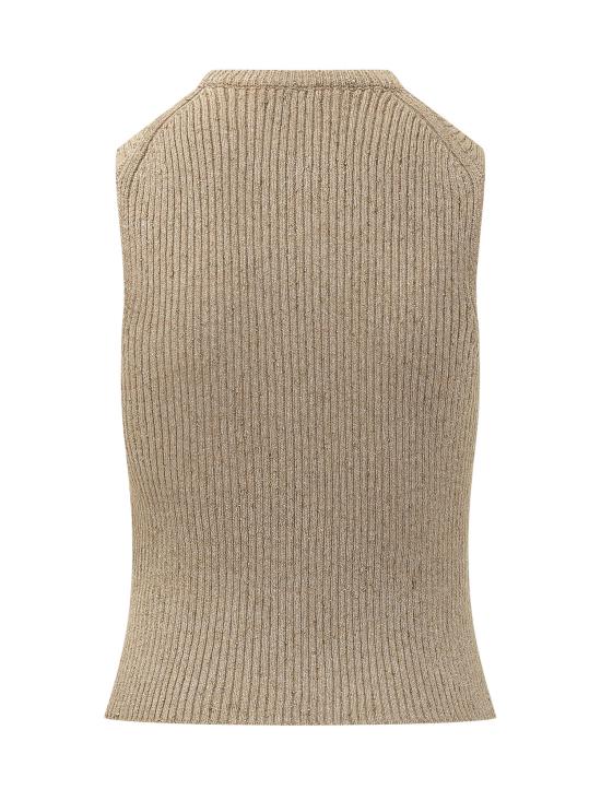 26FW JW앤더슨 민소매 티셔츠 KW1547YN0511 150 SAND - JW ANDERSON
