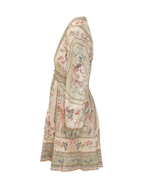 26FW 짐머만 미디 원피스 0932DSS264 SATF SAGE TAPESTRY FLORAL - ZIMMERMANN