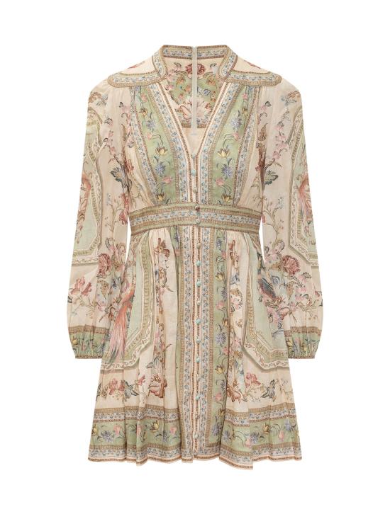 26FW 짐머만 미디 원피스 0932DSS264 SATF SAGE TAPESTRY FLORAL