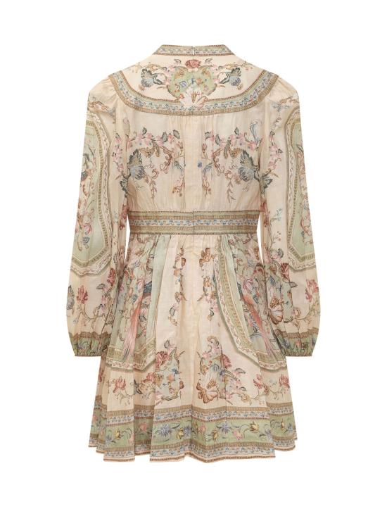 26FW 짐머만 미디 원피스 0932DSS264 SATF SAGE TAPESTRY FLORAL - ZIMMERMANN