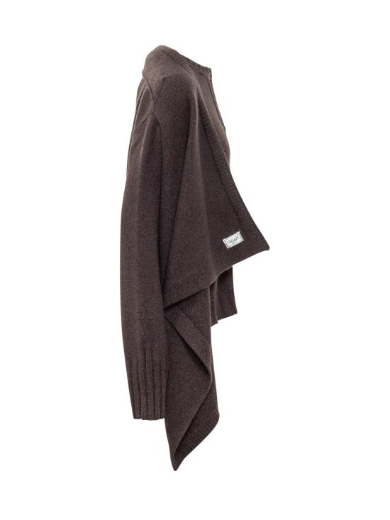 26FW 디 아티코 가디건 261WCD00018KWS012AA 594 BROWN SHADES - THE ATTICO