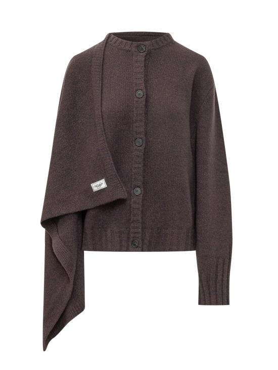 26FW 디 아티코 가디건 261WCD00018KWS012AA 594 BROWN SHADES