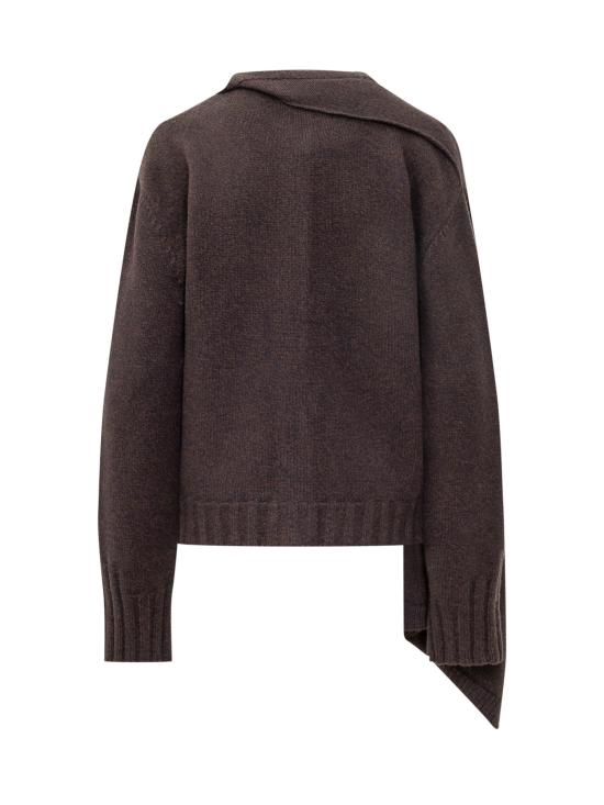 26FW 디 아티코 가디건 261WCD00018KWS012AA 594 BROWN SHADES - THE ATTICO