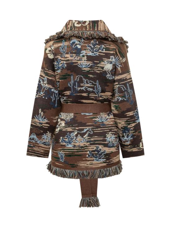 26FW 알라누이 가디건 LWHB064E26KNI010 6084 BROWN MULTI - ALANUI