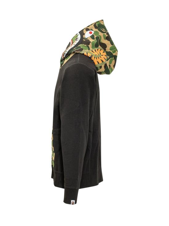 26SS 베이프 후드 티셔츠 001ZPM301301M BLACK - BAPE