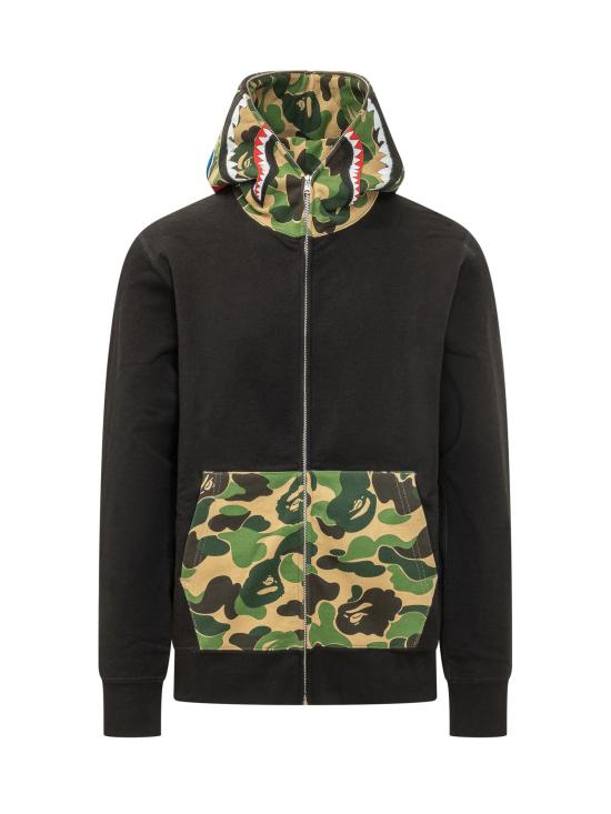 26SS 베이프 후드 티셔츠 001ZPM301301M BLACK