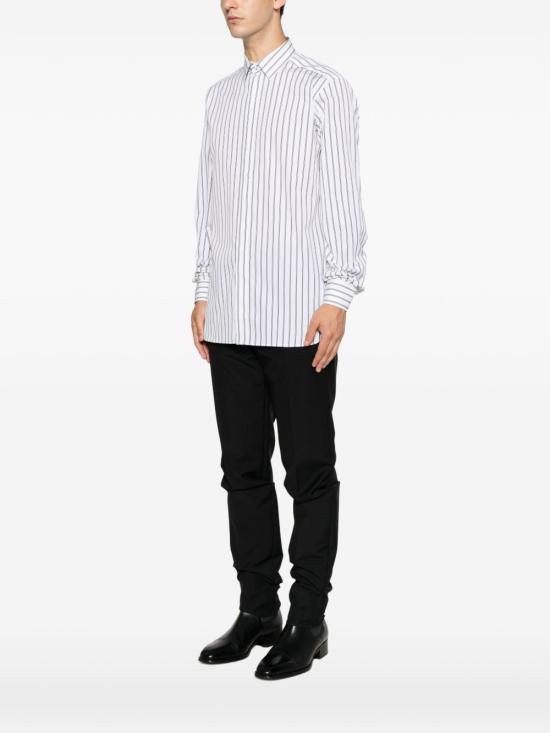 26FW 톰포드 긴팔 셔츠 HRVF01C0057 WNL Off whie black - TOMFORD