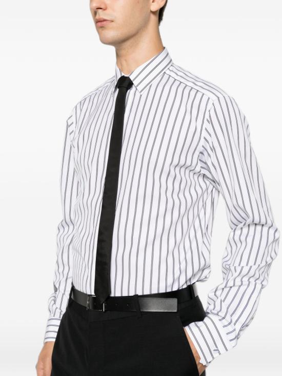 26FW 톰포드 긴팔 셔츠 HRVF01C0057 WNL Off whie black - TOMFORD