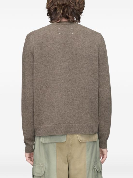 26FW 마르지엘라 스웨터 S50HL0086M13304 812F Mud ecru - MAISON MARGIELA