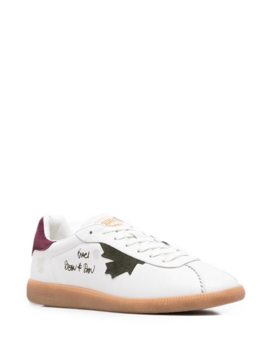 26FW 디스퀘어드2 스니커즈 SNM046818908285 M4018 Bianco bordeaux militare - DSQUARED2