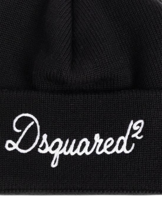 26FW 디스퀘어드2 비니 KNM021601W00001 2124 Nero - DSQUARED2
