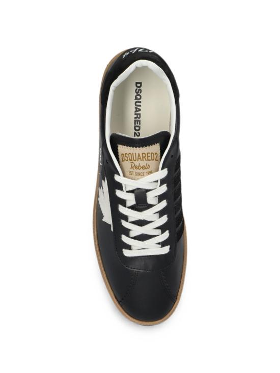 26FW 디스퀘어드2 스니커즈 SNM046818908285 M2134 Nero bianco nero ner - DSQUARED2