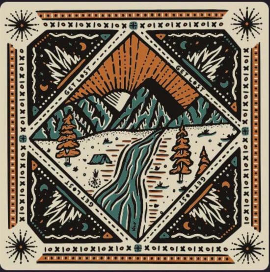  Bandits Bandanas 머플러/스카프 밴디츠 반다나스 겟 로스트 반다나 - OTHER BRANDS