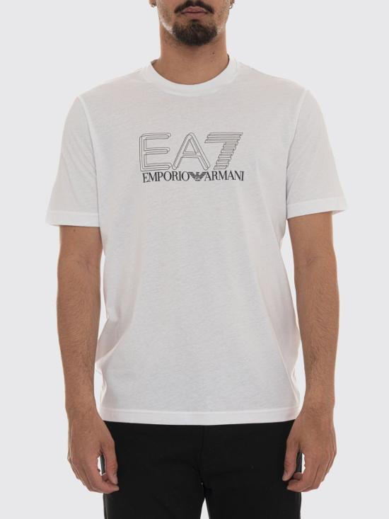 26SS 엠포리오 아르마니 반팔 티셔츠 7M001307AF10375 U0002 White