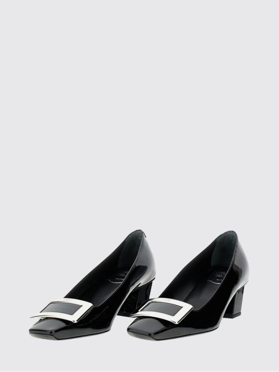 26FW 로저비비에 벨 비비어 펌프스 힐 RVW00600920D1P B999 Black - ROGER VIVIER