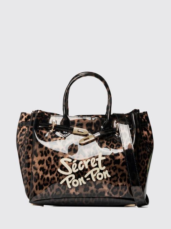 26SS 시크릿 폰 폰 토트백 BRIGITTE ANIMALIER Leopard Brown