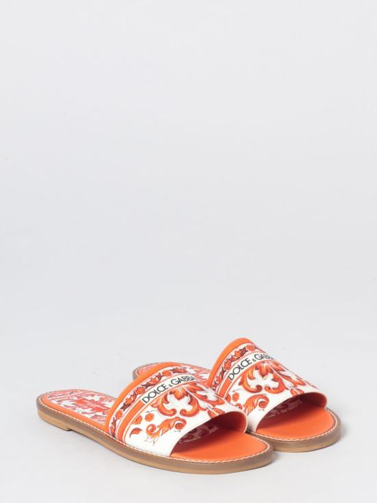 26FW [키즈] 돌체앤가바나 슈즈 D11330AF538 IH3TN Orange - DOLCE & GABBANA