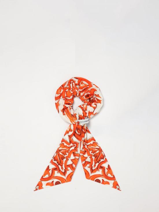 26FW [키즈] 돌체앤가바나 헤어 액세서리 LB7A22G7P4N ID3TN Orange - DOLCE & GABBANA