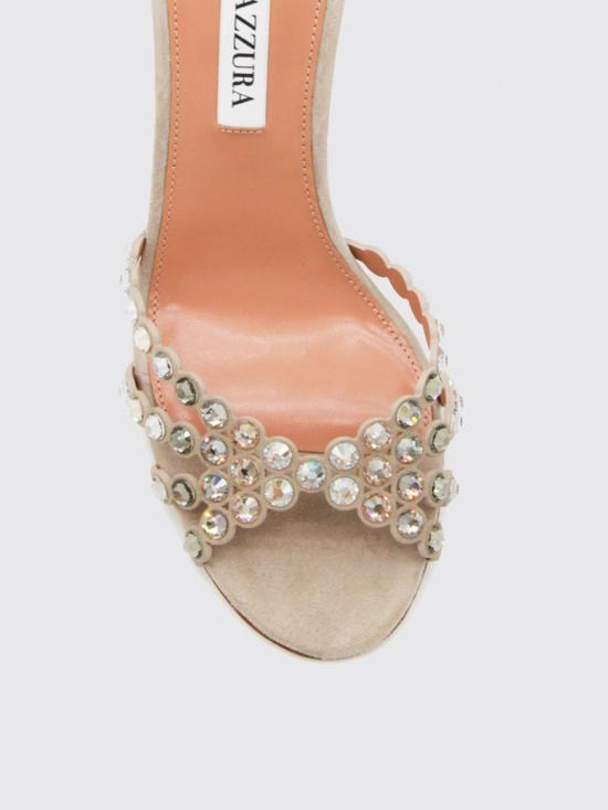 26FW 아쿠아주라 힐/펌프스 TQLMIDS0SUE STN Grey - AQUAZZURA