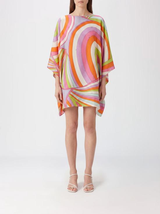 26SS 푸찌 미디 원피스 6HRL226H751 011 Multicolor