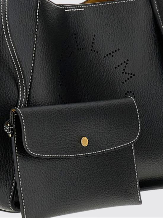 26FW 스텔라 맥카트니 로고 크로스바디 토트백 513860WP0057 1000 Black - STELLA MCCARTNEY