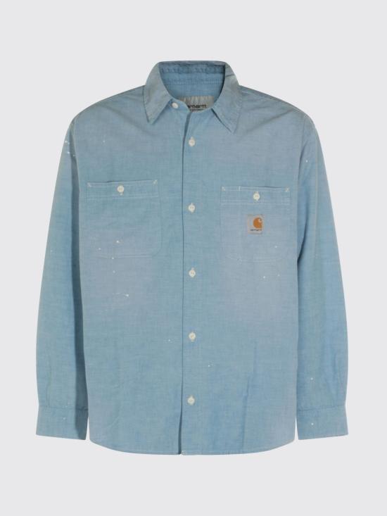 26FW 칼하트 WIP 데님 셔츠 I036919 010L Blue - CARHARTT WIP