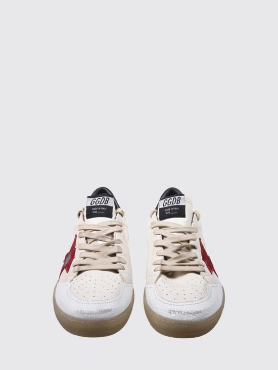 26FW 골든구스 볼 스타 스웨이드 스니커즈 GMF00117F00874215987 White - GOLDEN GOOSE