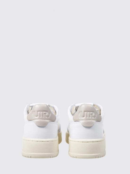 26FW 오트리 메달리스트 로우 레더 스니커즈 AULW LL27 White - AUTRY