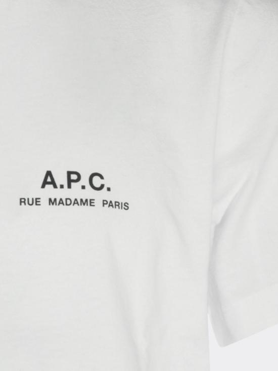 26FW 아페쎄 루 마담 티셔츠 COHBSM26478 AAC White 1 - A.P.C.