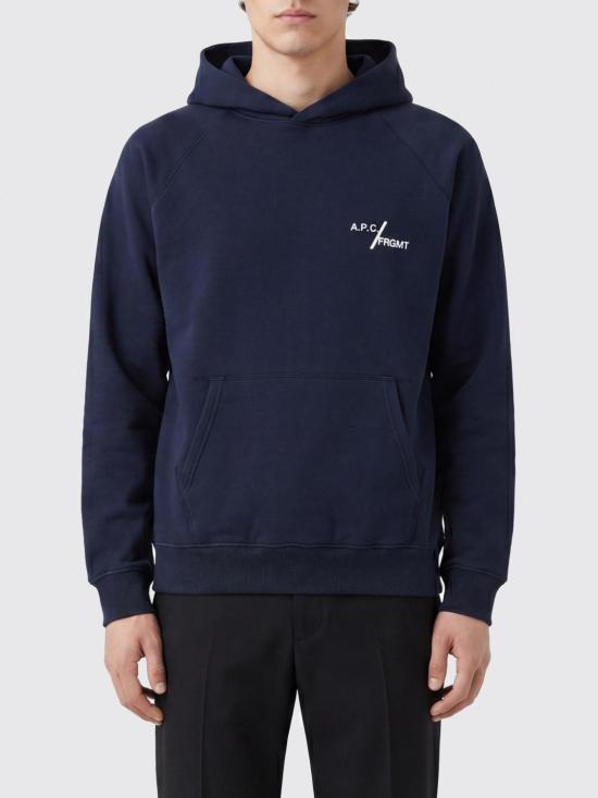 26FW 아페쎄 긴팔 티셔츠 COHSKM37018 IAK Navy