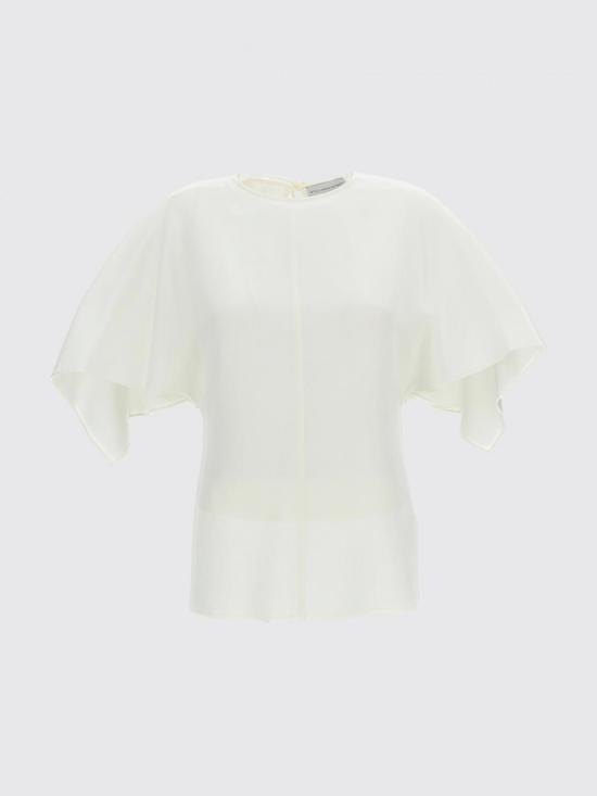 26FW 스텔라 맥카트니 반팔 티셔츠 6T03013FU302 9200 Beige - STELLA MCCARTNEY