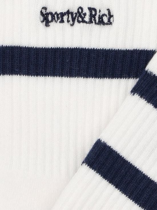 26SS [키즈] 스포티앤리치 발목 양말 AC102712300WH88 4041 White - SPORTY & RICH