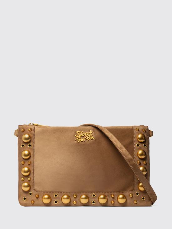 26SS 시크릿 폰 폰 크로스백 TATIANA POUCH Light Tan Leather