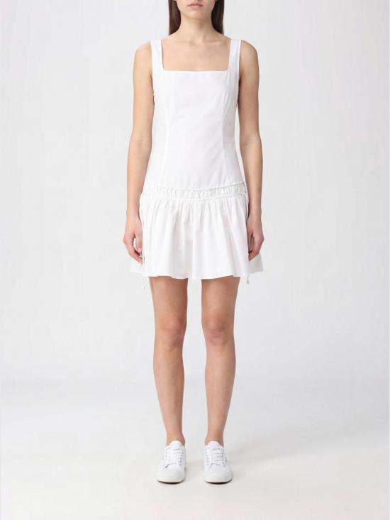 26SS 핑코 롱 원피스 106831A2LD Z05 White