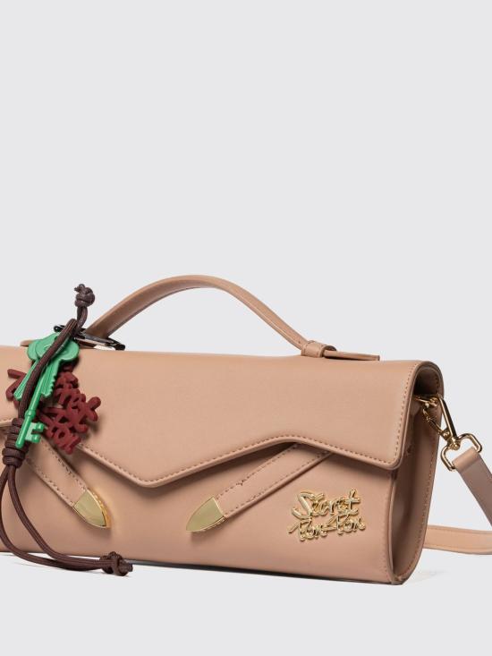 26SS 시크릿 폰 폰 클러치/파우치 LUISITA CHERIE Light Tan Leather - SECRET PON PON