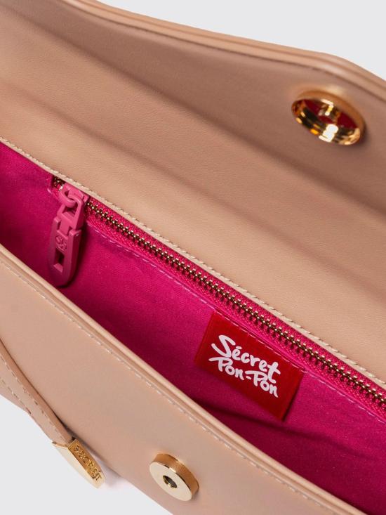 26SS 시크릿 폰 폰 클러치/파우치 LUISITA CHERIE Light Tan Leather - SECRET PON PON