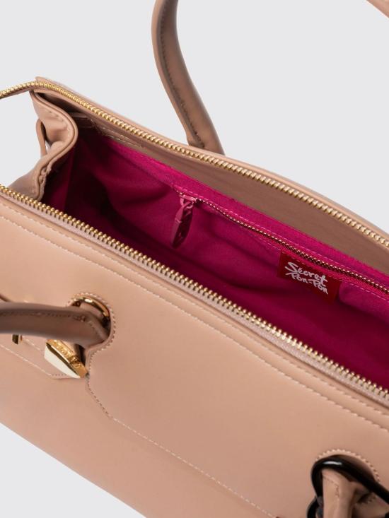 26SS 시크릿 폰 폰 토트백 ALEXANDRA M Light Tan Leather - SECRET PON PON