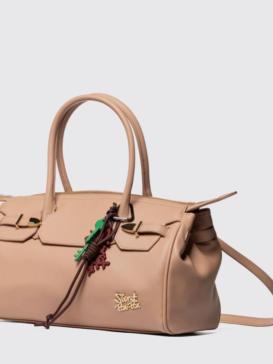 26SS 시크릿 폰 폰 토트백 ALEXANDRA M Light Tan Leather - SECRET PON PON