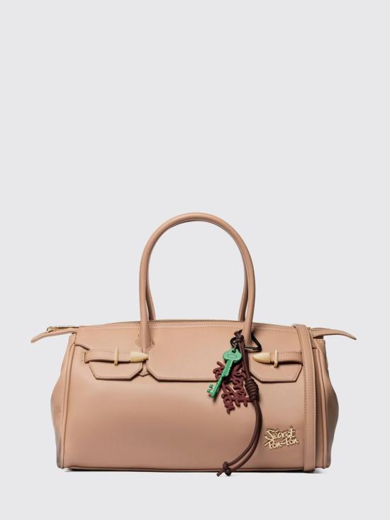 26SS 시크릿 폰 폰 토트백 ALEXANDRA M Light Tan Leather