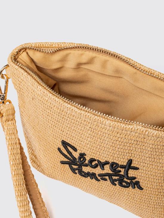 26SS 시크릿 폰 폰 클러치/파우치 RODEO CLUTCH Natural - SECRET PON PON