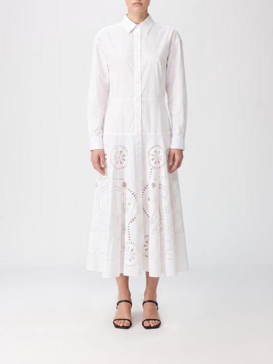 26SS 폴로 랄프로렌 롱 원피스 211A12925 001 White