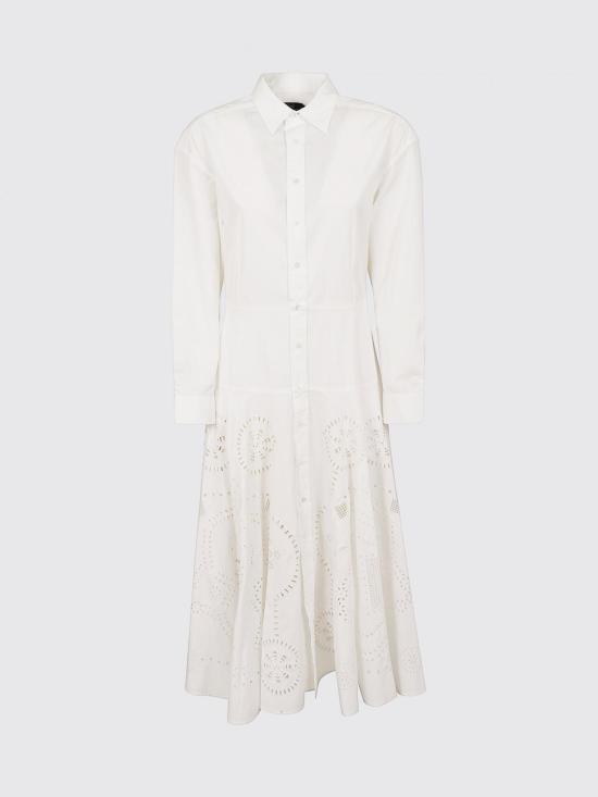 26SS 폴로 랄프로렌 롱 원피스 211A12925 001 White - POLO RALPH LAUREN