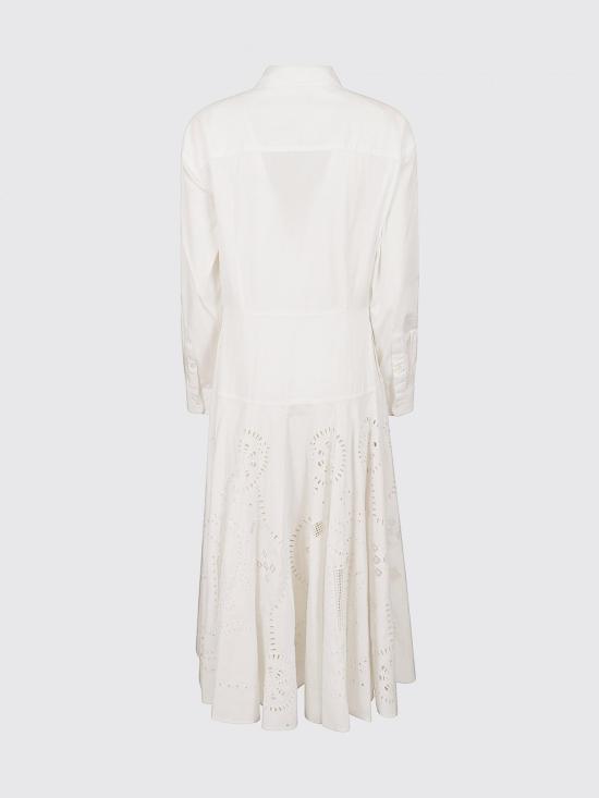 26SS 폴로 랄프로렌 롱 원피스 211A12925 001 White - POLO RALPH LAUREN