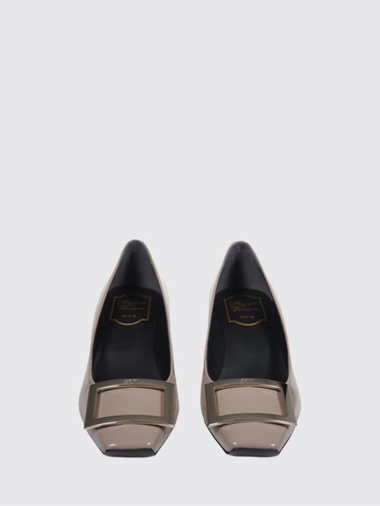 26FW 로저비비에 트럼펫 메탈 버클 펌프스 RVW44815280D1P C415 Beige - ROGER VIVIER