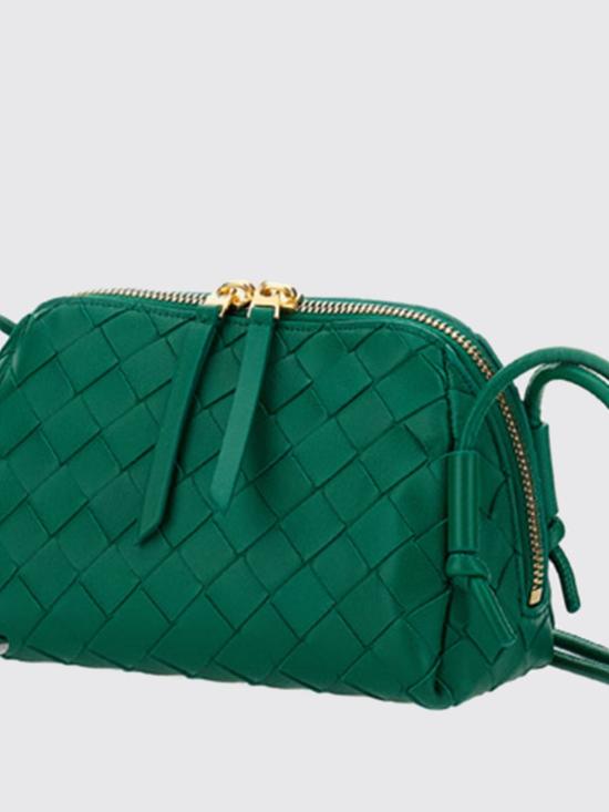 26SS 보테가베네타 인트레치아토 콘서트 파우치 794258VCPP1 3197 Green - BOTTEGA VENETA