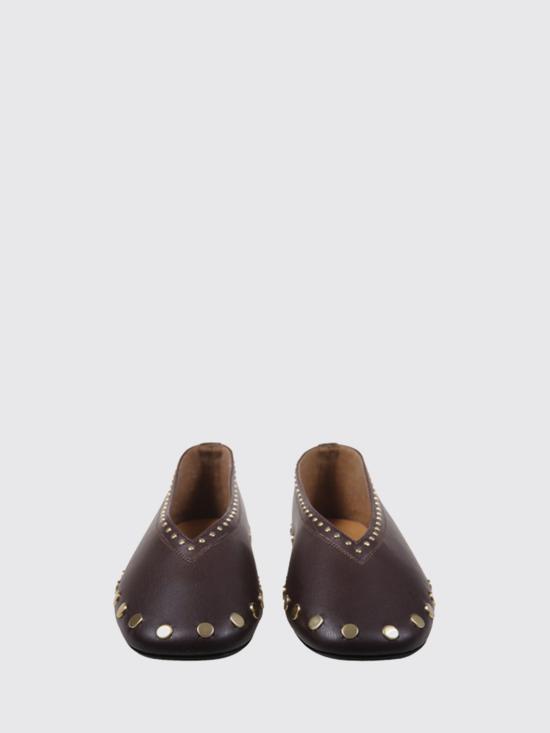 26FW 가니 플랫 슈즈 D1020015 979 Brown - GANNI
