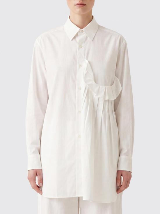 26SS 와이즈 요지 야마모토 블라우스 YKB04001 1 White