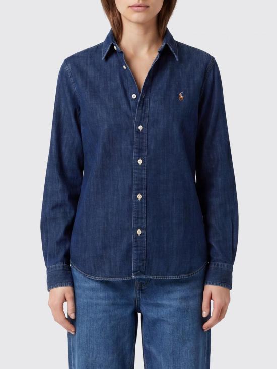 26FW 폴로 랄프로렌 데님 셔츠 211B17137 001 Blue